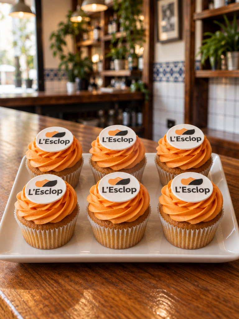 Mini cupcakes para coffee break de empresa · Colibrí Bakery