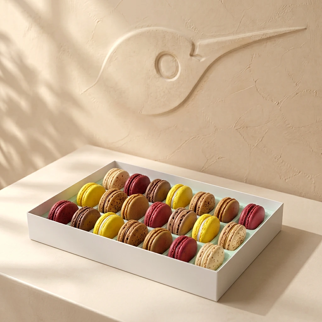 Macarons artesanos · Colibrí Bakery