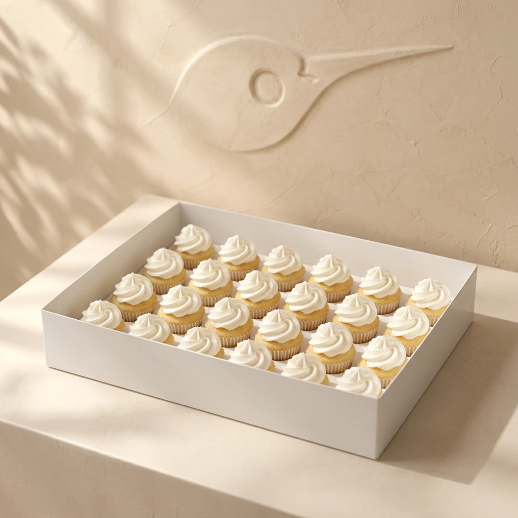 Mini cupcakes artesanos · Colibrí Bakery